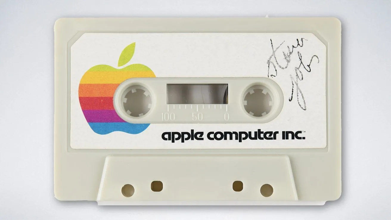 星歐娛樂注冊:首個帶有喬佈斯簽名的磁帶和蘋果公司初期開具支票被拍賣